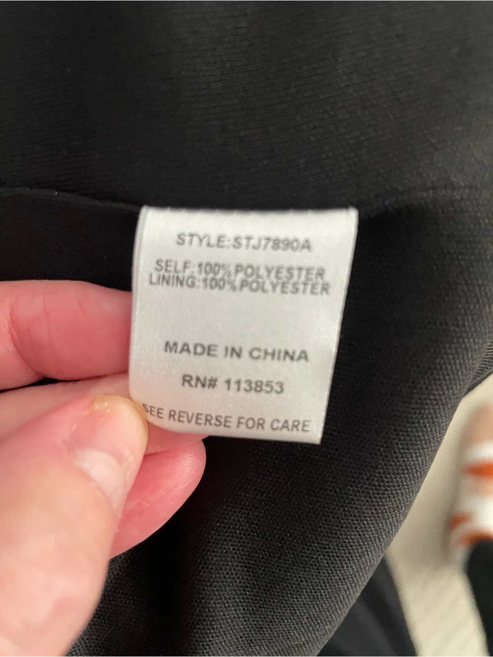 Olivia Grey Women's Black Open-Front Tuxedo style Blazer High Low hem size small - Picture 6 of 6